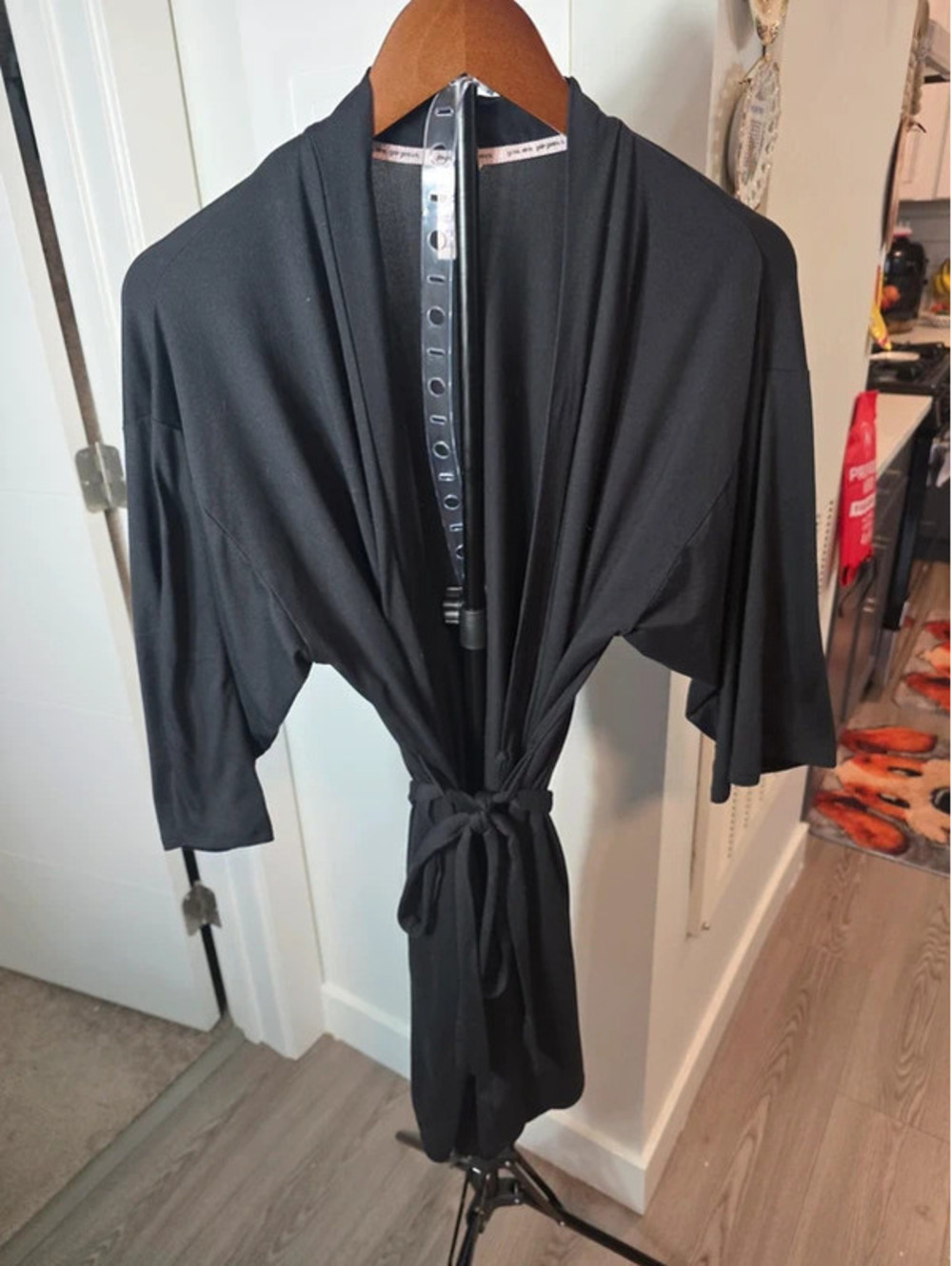 Joyspun soft robe